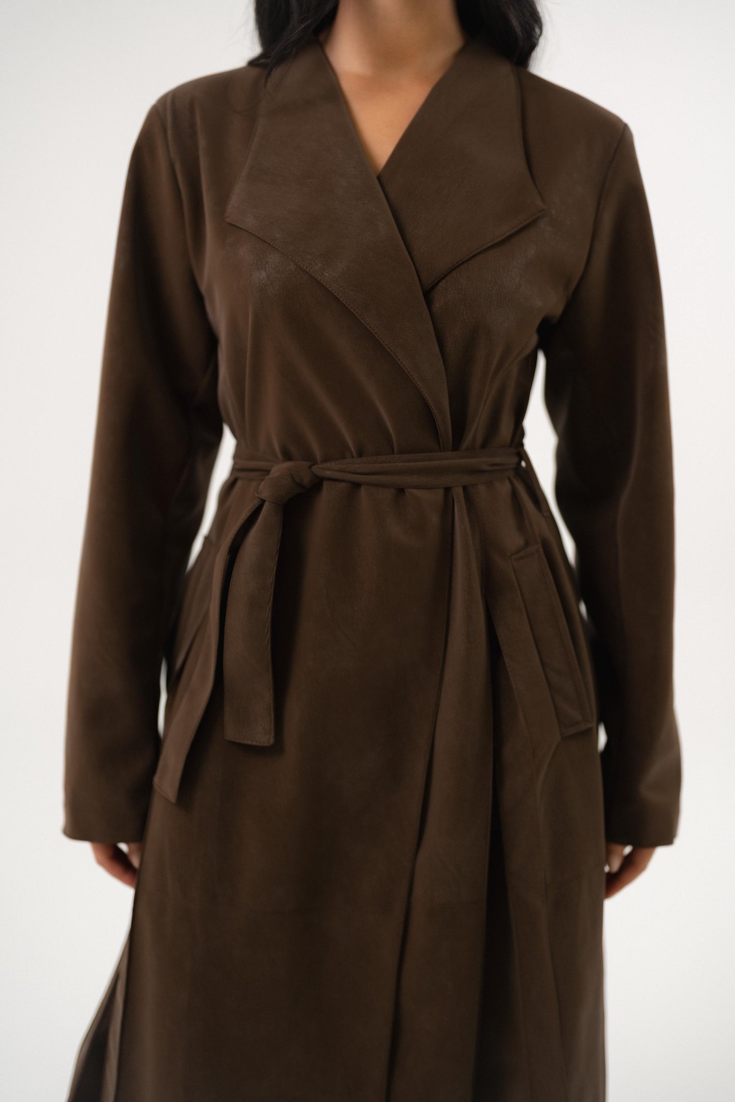 The cocoa Matte Trench