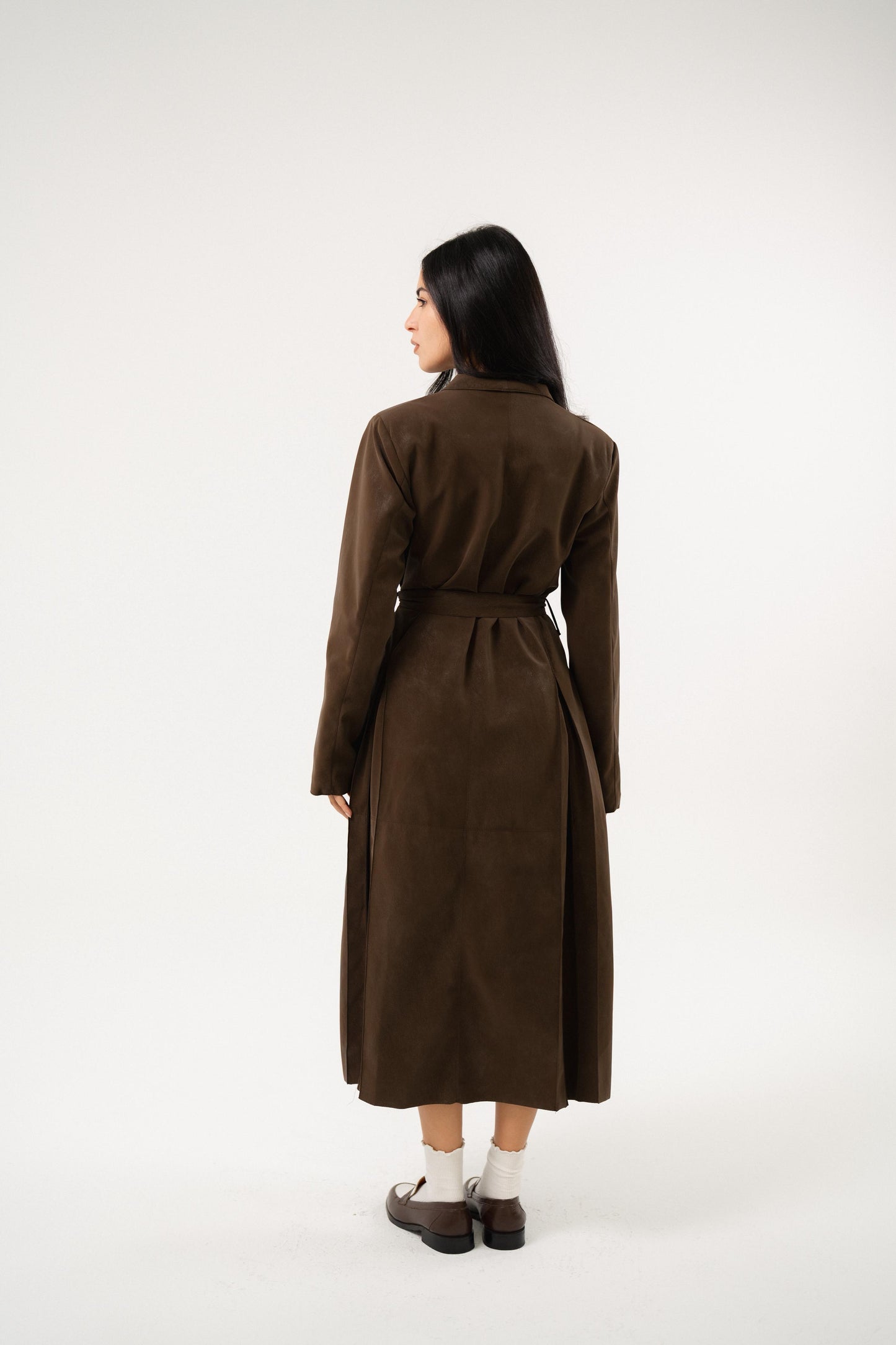 The cocoa Matte Trench