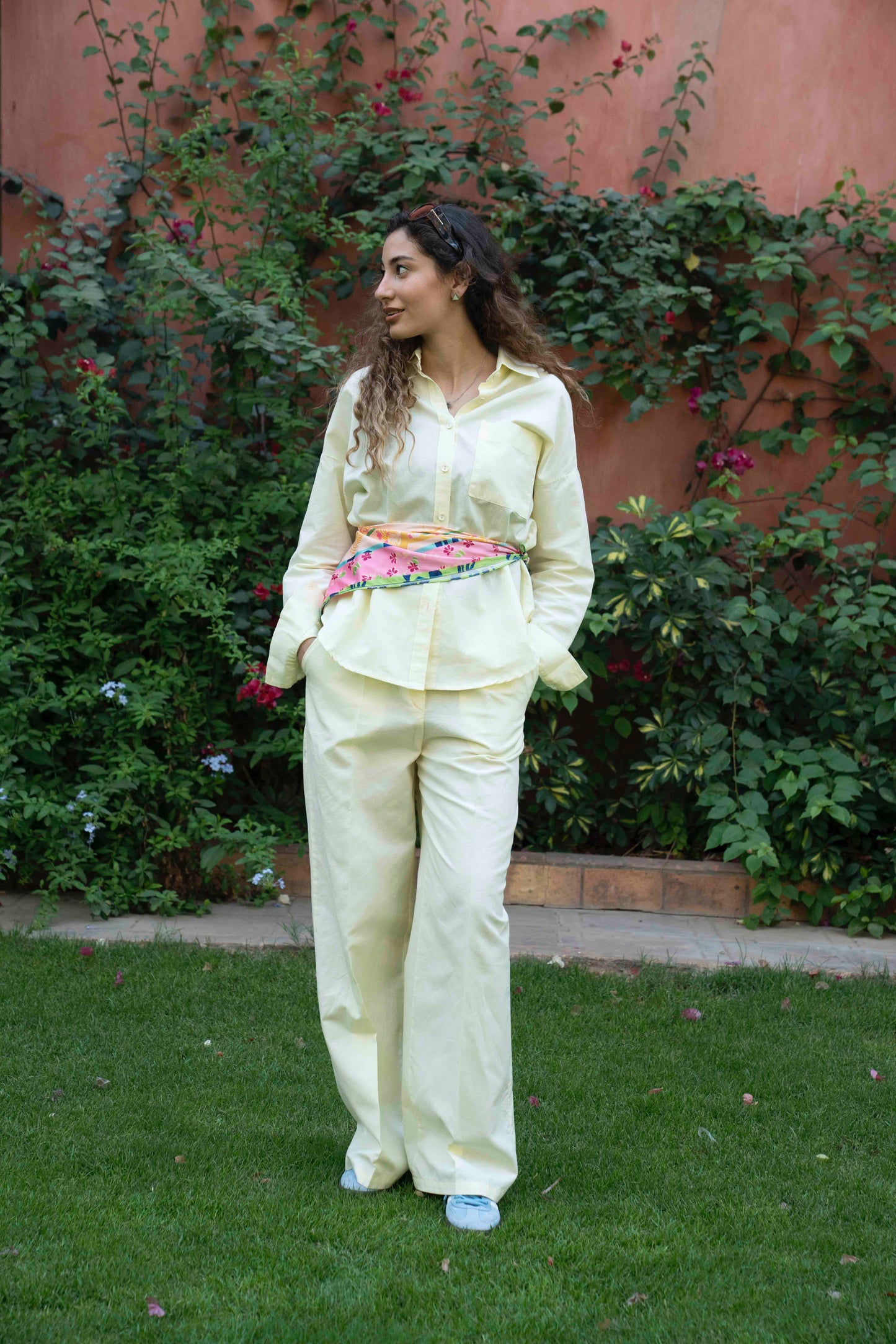 Butter Yellow Linen Shirt