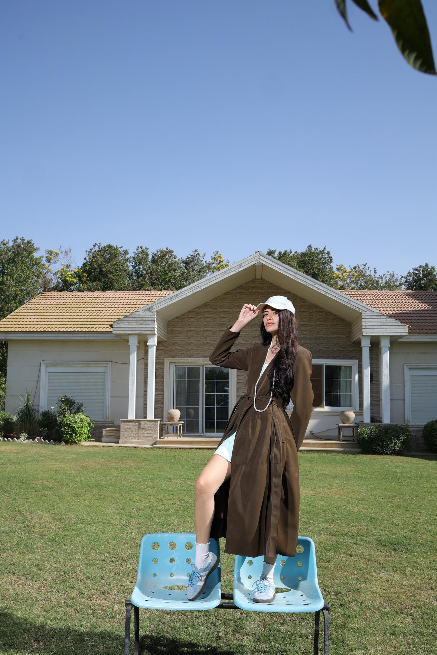 The cocoa Matte Trench