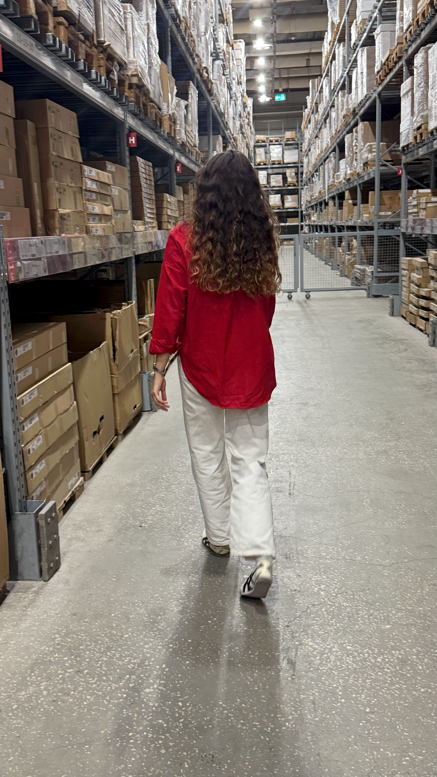 The Scarlet Linen Shirt