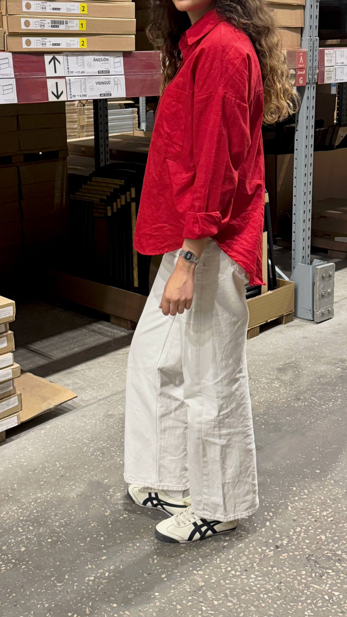 The Scarlet Linen Shirt