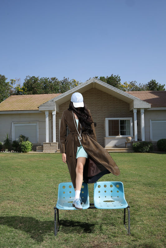 The cocoa Matte Trench